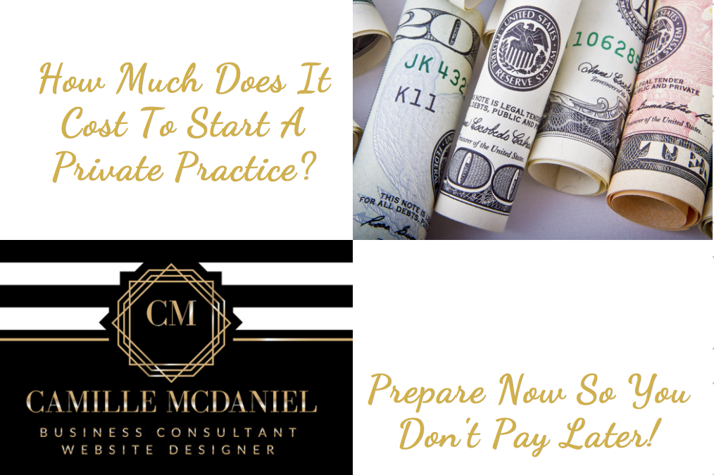 How much does it cost (investment) to have a private practice?